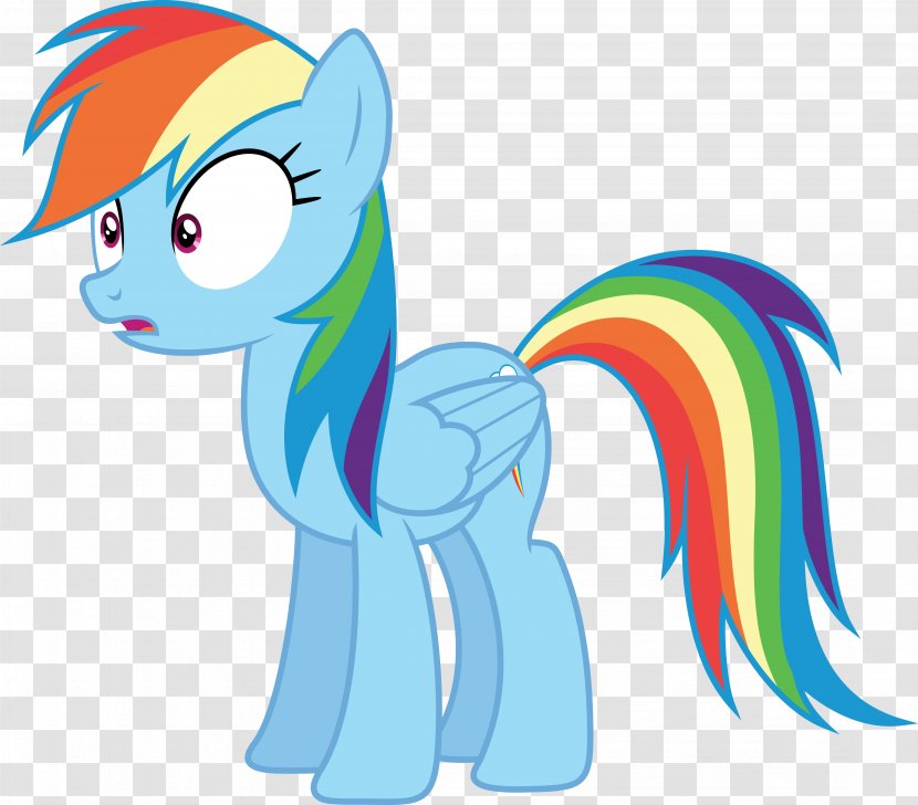 Rainbow Dash My Little Pony Rarity Twilight Sparkle - Animal Figure Transparent PNG