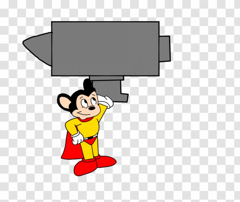Mighty Mouse Terrytoons Television Show - Art Transparent PNG