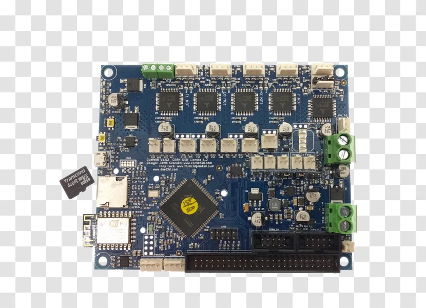 Microcontroller Network Cards & Adapters TV Tuner Electronics Wi-Fi - Integrated Circuits Chips - Duet Transparent PNG