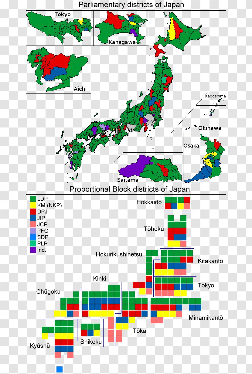 Prefectures Of Japan World Map - Diagram - Kimono Transparent PNG