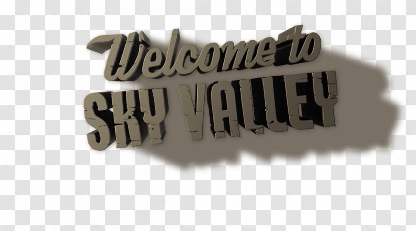 Welcome To Sky Valley Font Logo Kyuss Brand - Label - Desert Transparent PNG