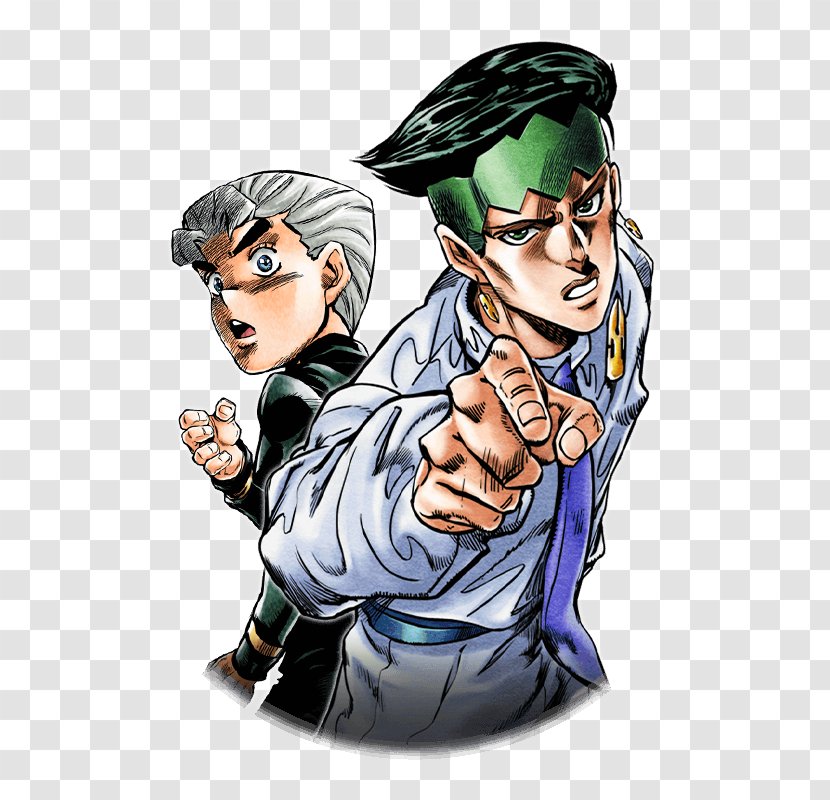 Rohan Kishibe Koichi Hirose JoJo's Bizarre Adventure Diamond Is Unbreakable Josuke Higashikata - Jotaro Kujo Transparent PNG