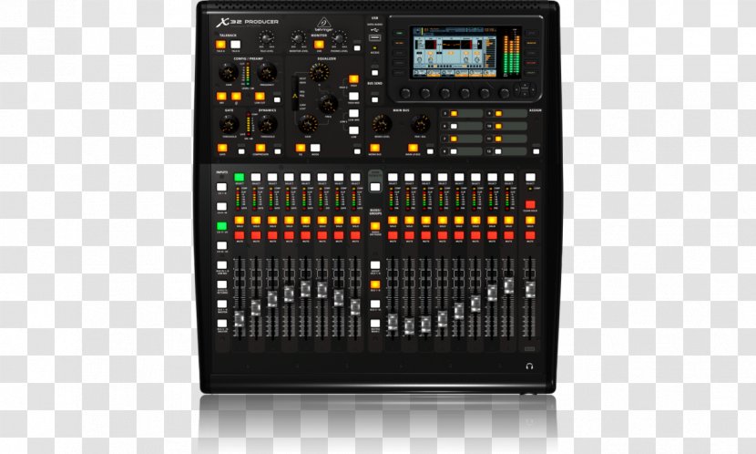 Audio Mixers Digital Mixing Console BEHRINGER X32 PRODUCER - Flower - Tree Transparent PNG