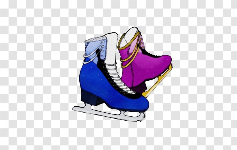 Figure Skate Ice Hockey Equipment Footwear Skating - Sports Transparent PNG