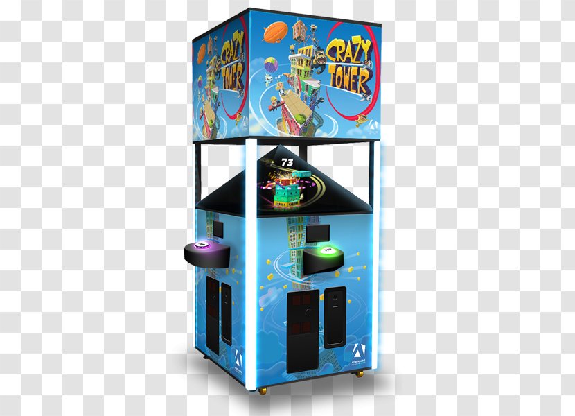 Crazy Towers Arcade Pop The Lock Game - Adrenaline Amusements Inc Transparent PNG