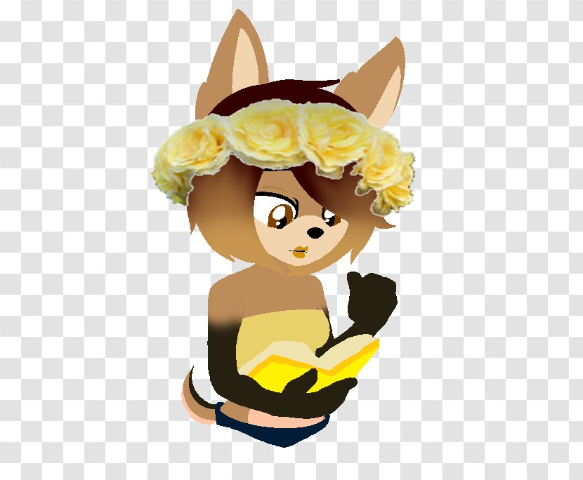 Headgear Animal Character Clip Art - Cartoon - Flower Children Transparent PNG