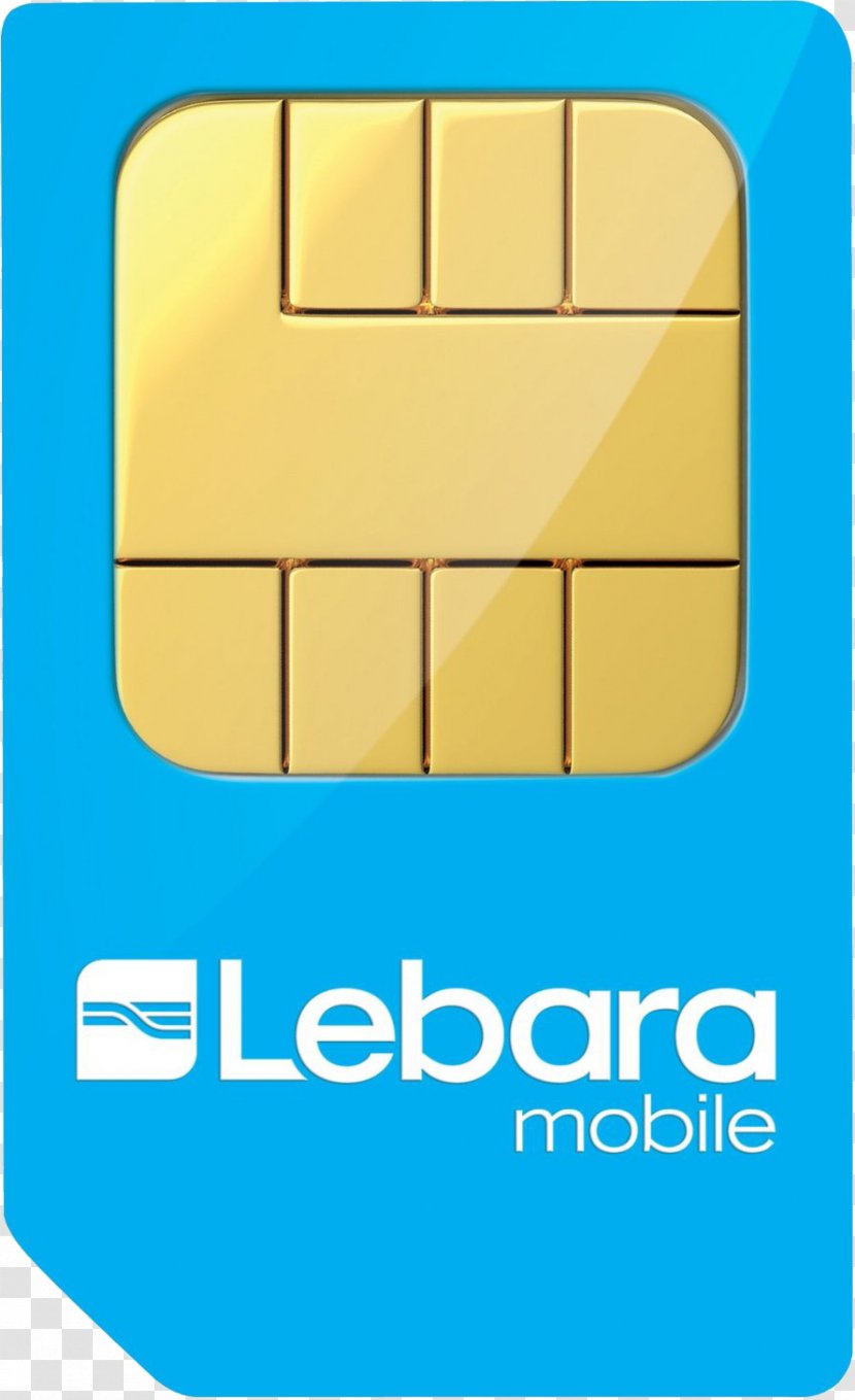 Subscriber Identity Module Prepay Mobile Phone Lebara 4G Dual SIM - Phones - Sim Card Image Transparent PNG