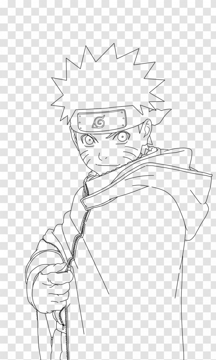 Drawing Line Art Finger Sketch - Flower - Uzumaki Naruto Transparent PNG