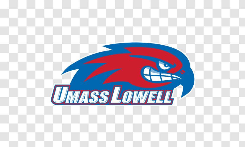 University Of Massachusetts Lowell UMass River Hawks Women's Basketball Men's Ice Hockey Logo Hawk Shop - Headgear - Heisman Trophy Transparent PNG