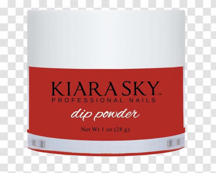 Gel Nails Kiara Sky Professional Dip Powder Nail Polish - Cream Transparent PNG