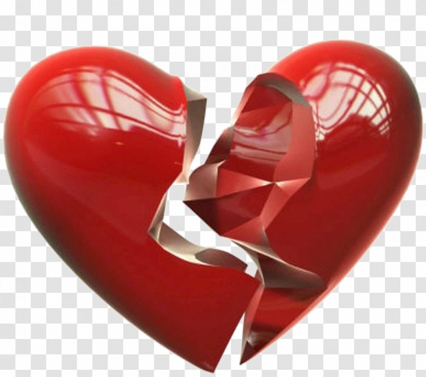 Broken Heart Love Intimate Relationship - Affection - Break Up Transparent PNG