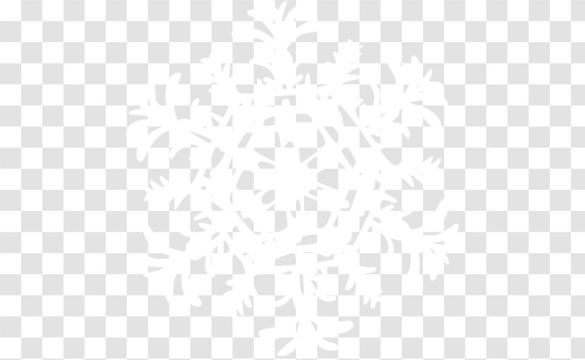 Snowflake Euclidean Vector - Monochrome Photography - Image Transparent PNG