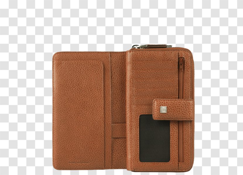 Wallet Leather Bag - Brown Transparent PNG