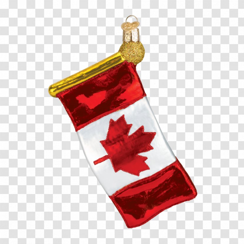Christmas Ornament Flag Of Canada Decoration - Tree - Hand-painted Birds Transparent PNG
