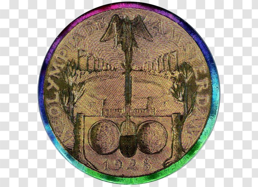 Centennial 1928 Summer Olympics Coin Amsterdam Image - 1996 Disney Dollars Transparent PNG