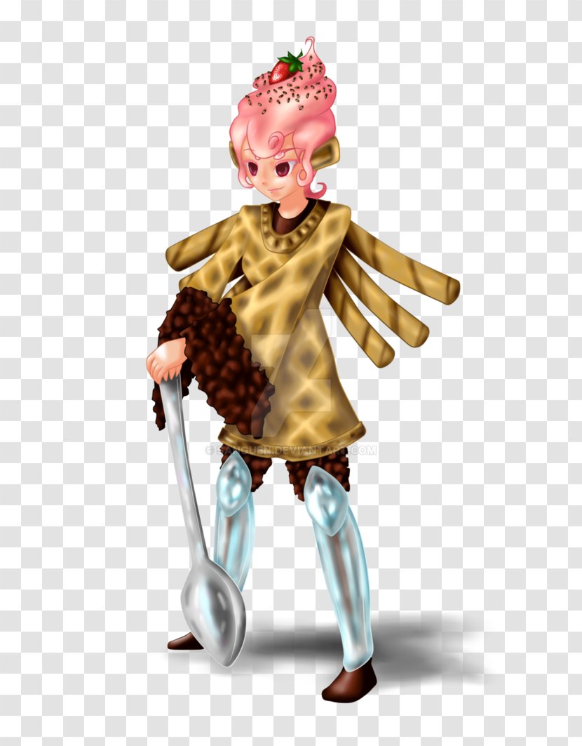 Figurine Character Fiction - Strawberry Ice Transparent PNG