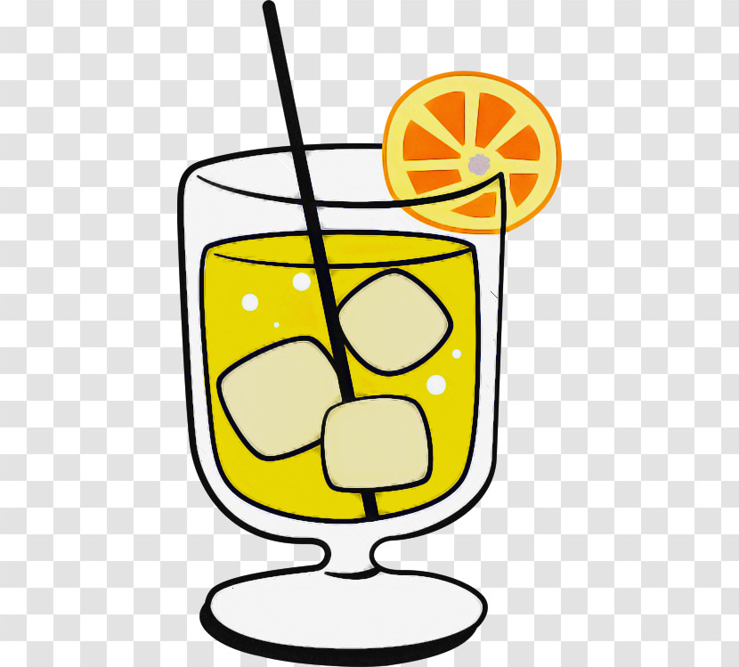 Yellow Drink Drinkware Transparent PNG