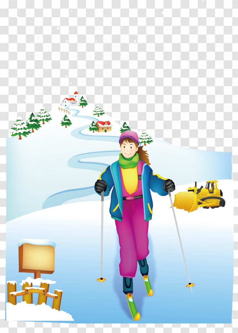 Skiing Adobe Illustrator - Ski Patrol - Snow Winter Tourism Creatives Transparent PNG