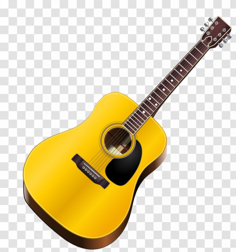 Guitar Clip Art - String Instrument - Image Transparent PNG