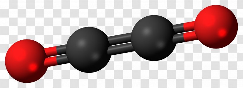 Ethylene Dione Carbon Suboxide Dicarbon Monoxide Oxocarbon Chemistry - Dioxide - Ball Transparent PNG