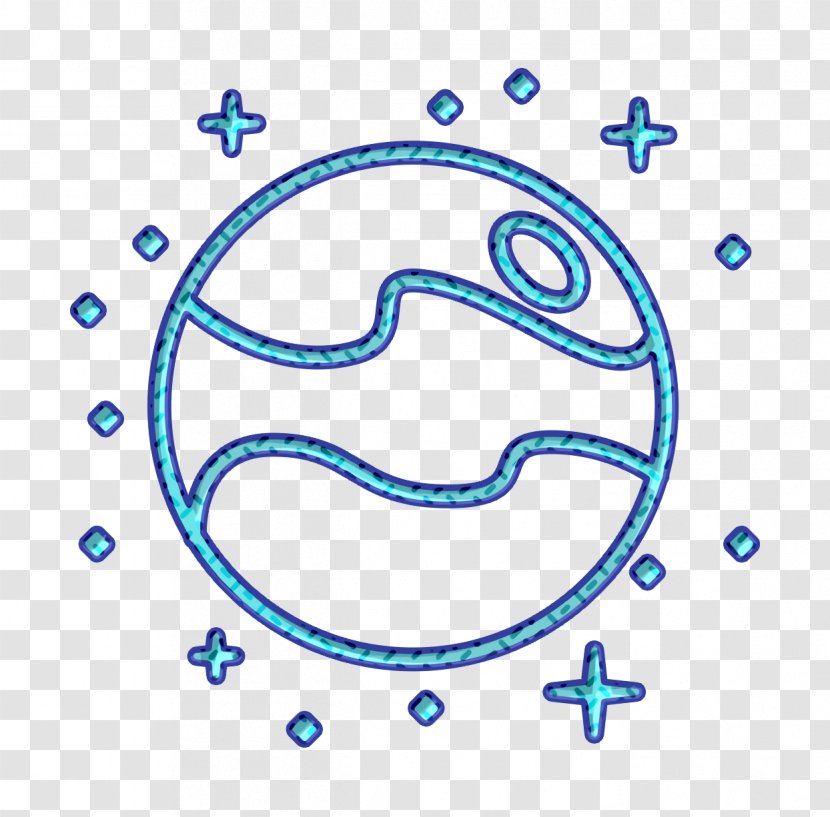 Astrology Icon Astronomy Planet - Line Art Symbol Transparent PNG