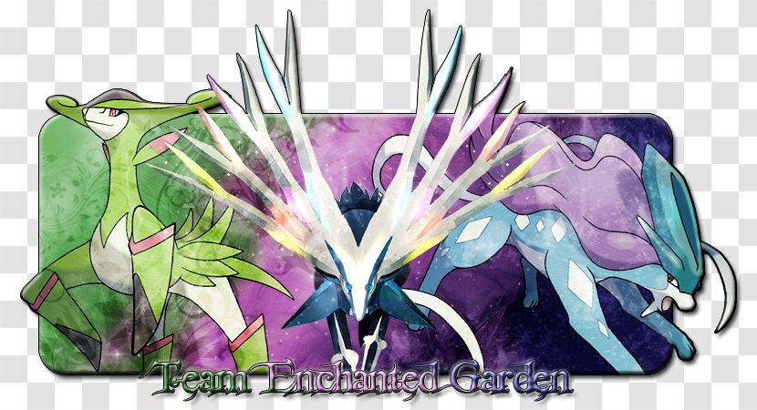 Plant Legendary Creature Font - Silhouette - Enchanted Garden Transparent PNG