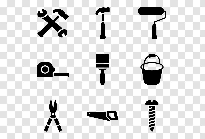 Modern Tools - Black And White - Brand Transparent PNG