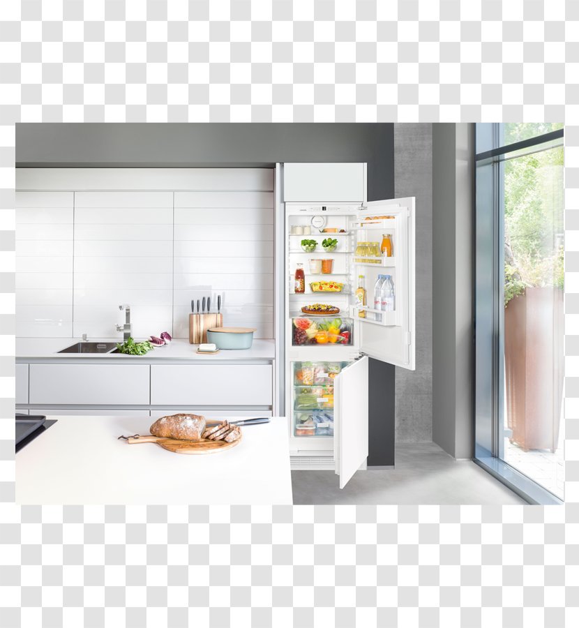 Refrigerator Liebherr Refrigator Right ICP 3324 Comfort PremiumPlus Fridge SBSes8486 - Interior Design Transparent PNG