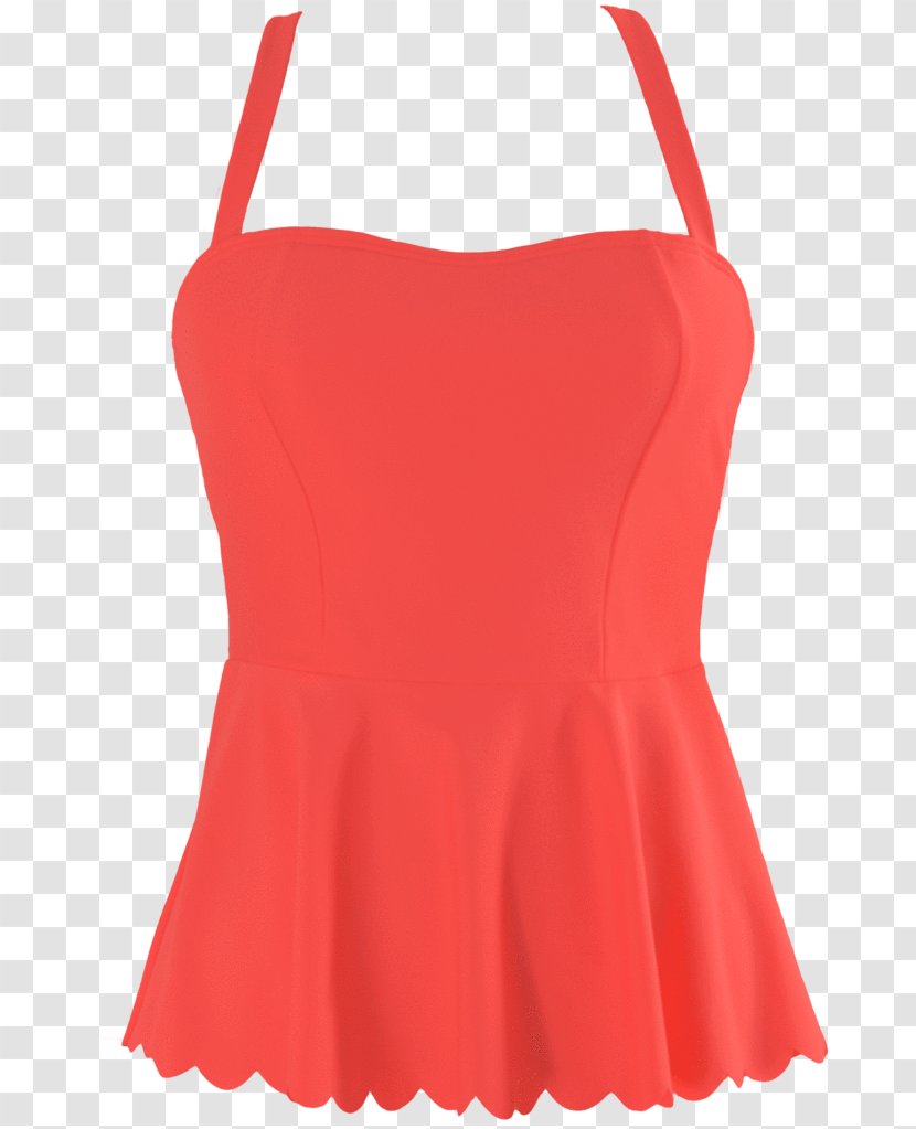 Tankini Dress Clothing Fashion Swimsuit - Heart - Red Bottom Transparent PNG