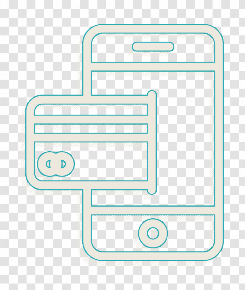 Mobile Icon Bank Icon Ecommerce Icon Transparent PNG