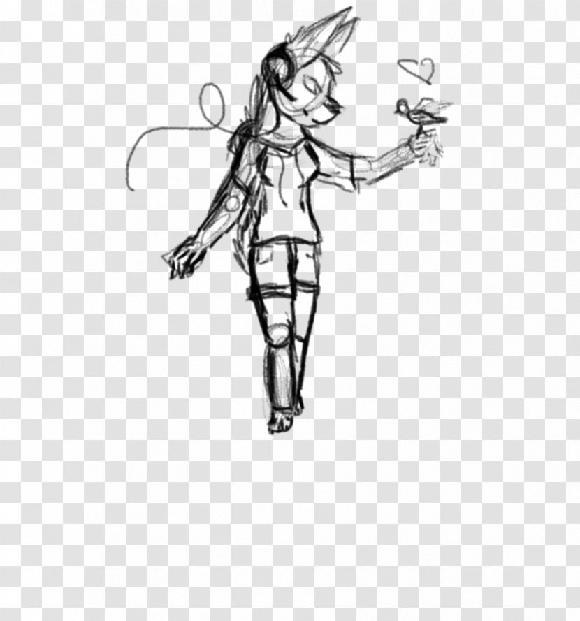 Line Art Cartoon Sketch - Drawing - Star Transparent PNG