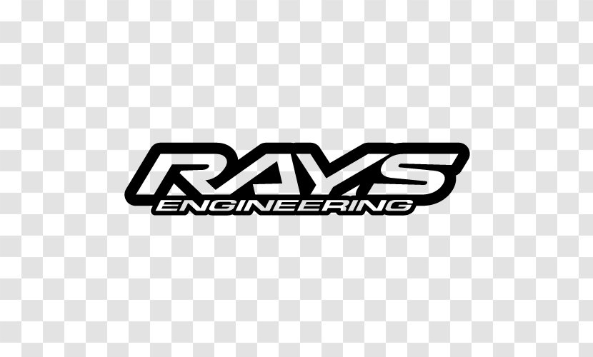 Rays Engineering Car Wheel Logo Motorsport Transparent PNG