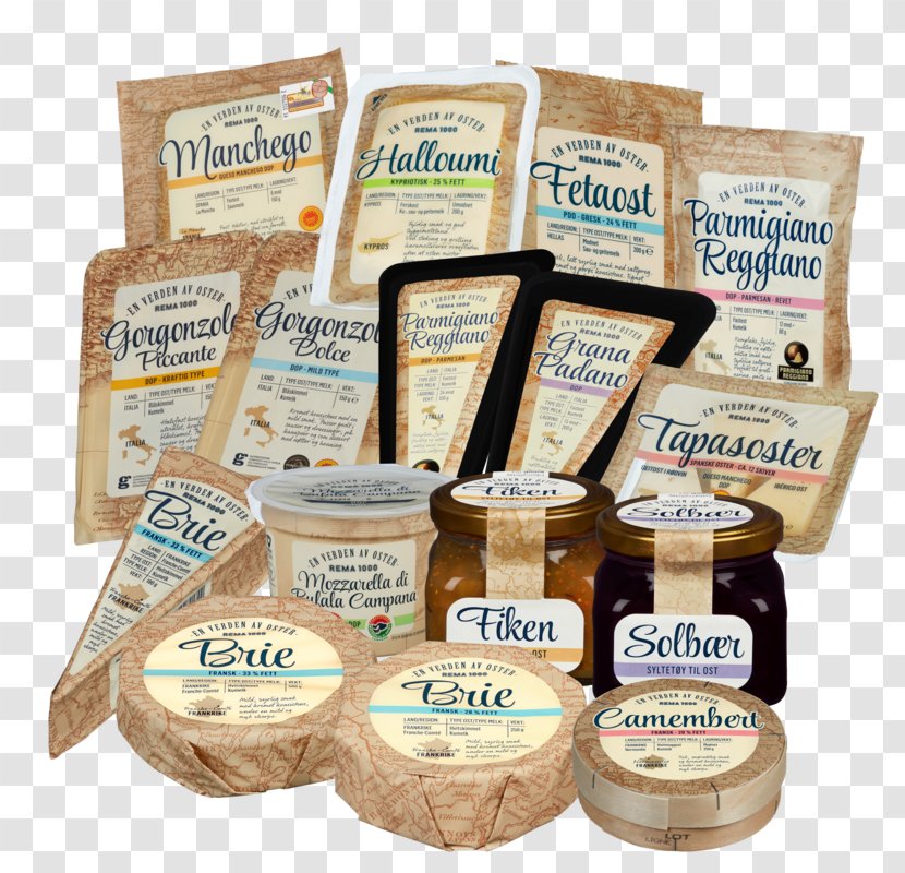 Food Gift Baskets Convenience Snack Flavor - Brie - Halloumi Transparent PNG