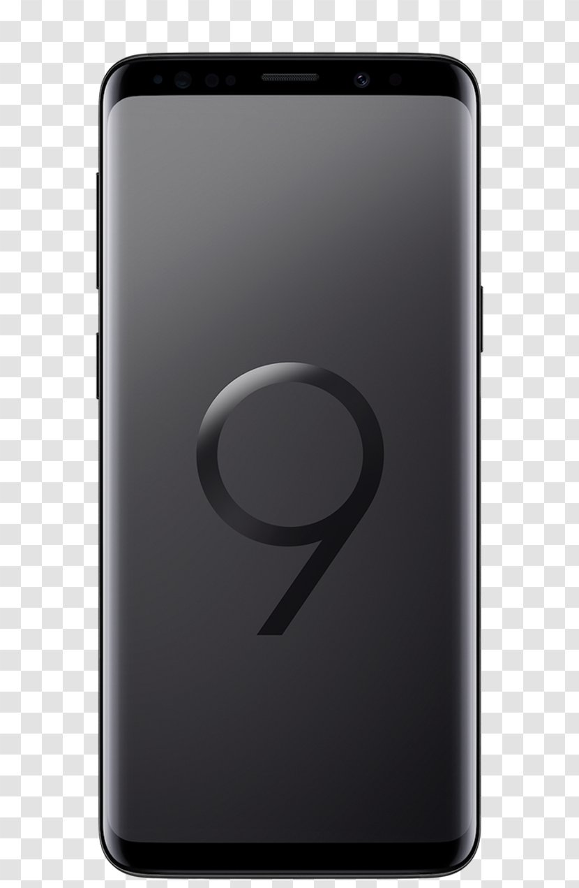 Samsung Galaxy S9 Midnight Black Telephone Android Transparent PNG