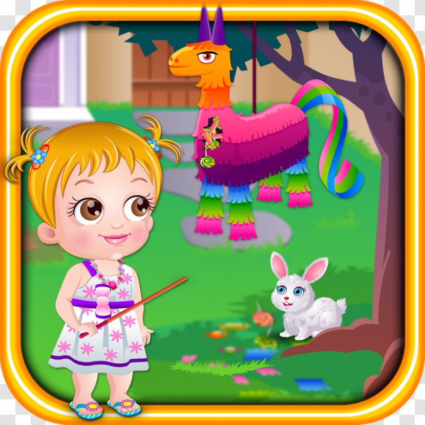 Baby Hazel Backyard Party Snow White Story Games Christmas Surprise - Toddler Transparent PNG