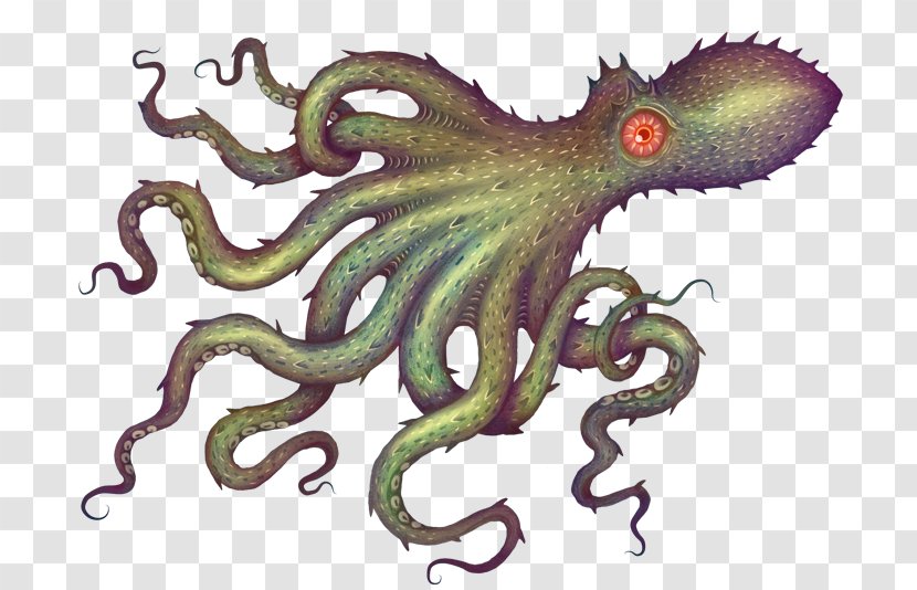 Octopus Cephalopod Hafgufa Legendary Creature Business - Tree Transparent PNG