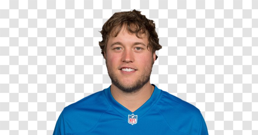 Matthew Stafford Detroit Lions NFL Draft Quarterback - Forehead Transparent PNG