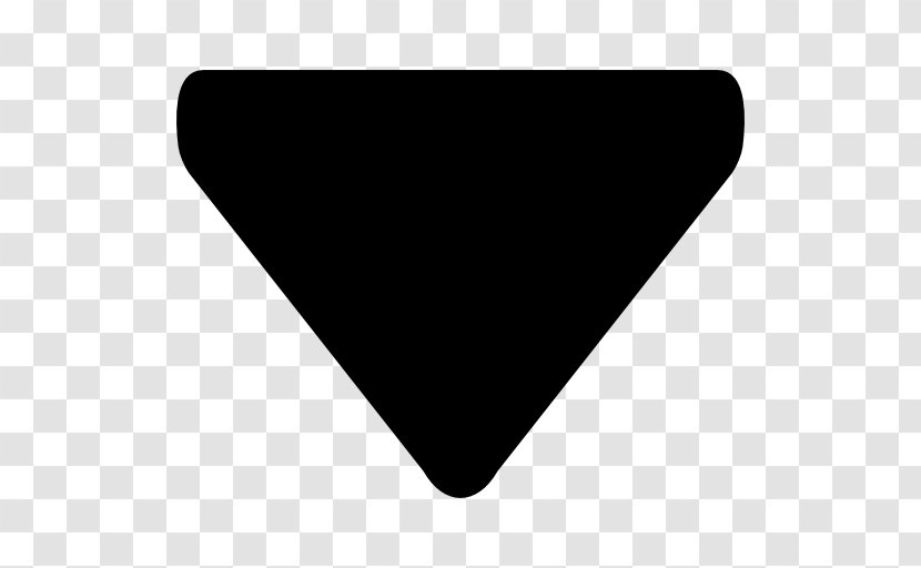 Arrow Symbol - Triangular Transparent PNG