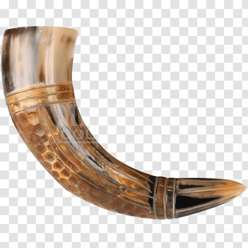 Drinking Horn Viking Renaissance - Furniture - Carved Genuine Men Transparent PNG