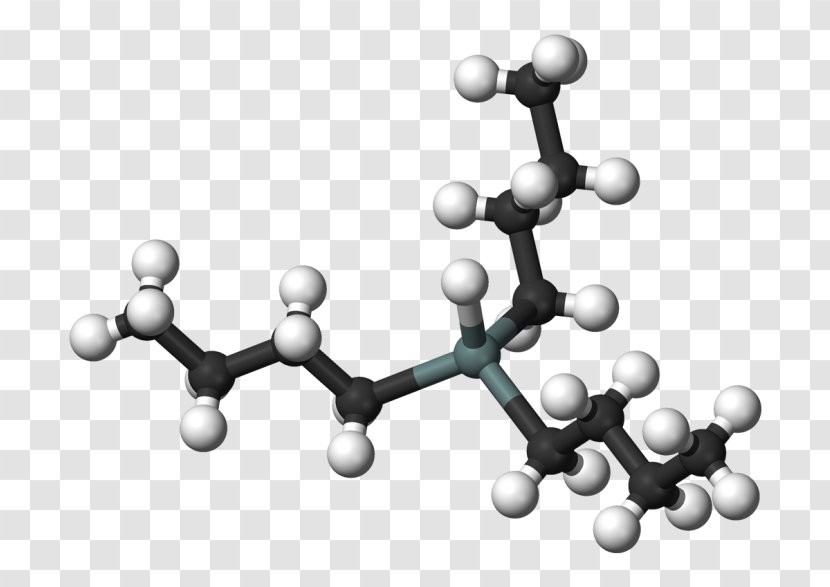 Tributyltin Hydride Oxide Polymethylhydrosiloxane Chemical Compound - Monochrome - Ionic Bonding Transparent PNG