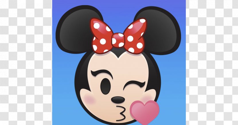 Minnie Mouse Mickey Disney Emoji Blitz Balloon - Flower Transparent PNG