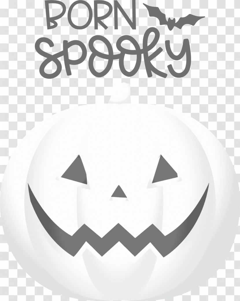 Spooky Pumpkin Halloween Transparent PNG