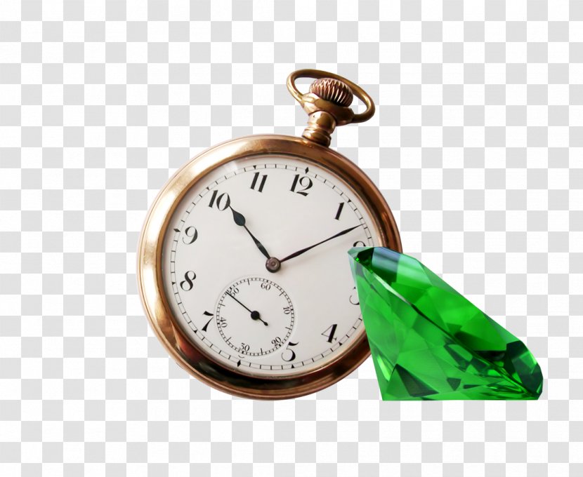 Pocket Watch Spiraling Into Control Stock.xchng Clock - Gold Transparent PNG