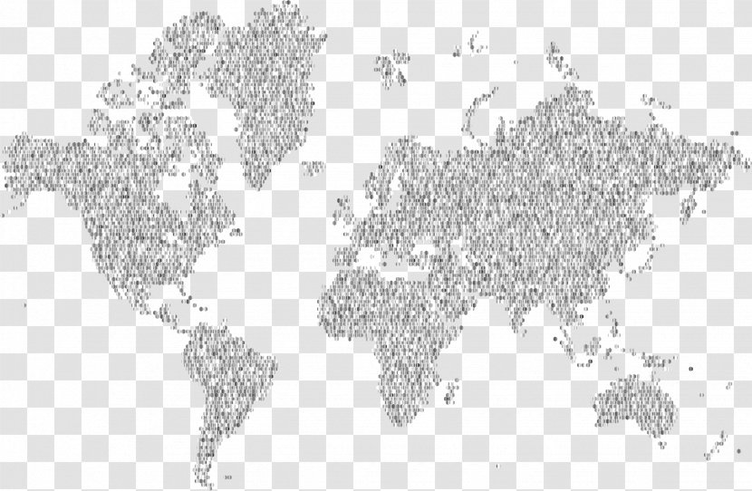 World Map Globe Clip Art - Cartography Transparent PNG