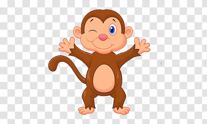 Ape Monkey Facial Expression Cartoon - Organism - Chinese Brother Transparent PNG