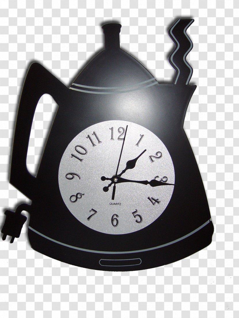 Alarm Clocks Kettle Pendulum Clock Kitchen - Porcelain Transparent PNG