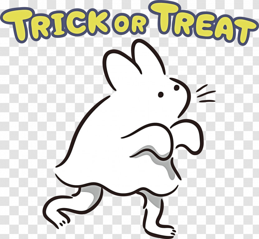 TRICK OR TREAT Happy Halloween Transparent PNG