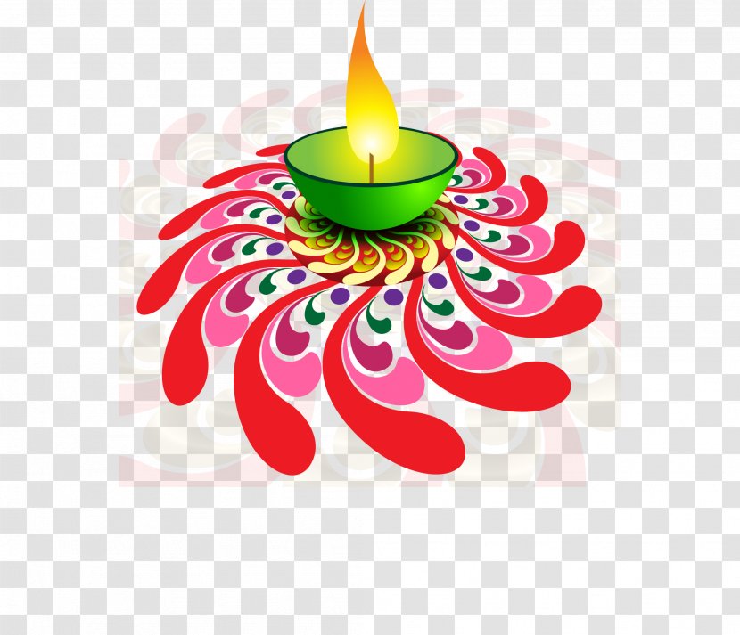 Diwali WhatsApp Happiness Wish Bandi Chhor Divas - Hinduism - Hand-painted Pattern Red Candle Transparent PNG