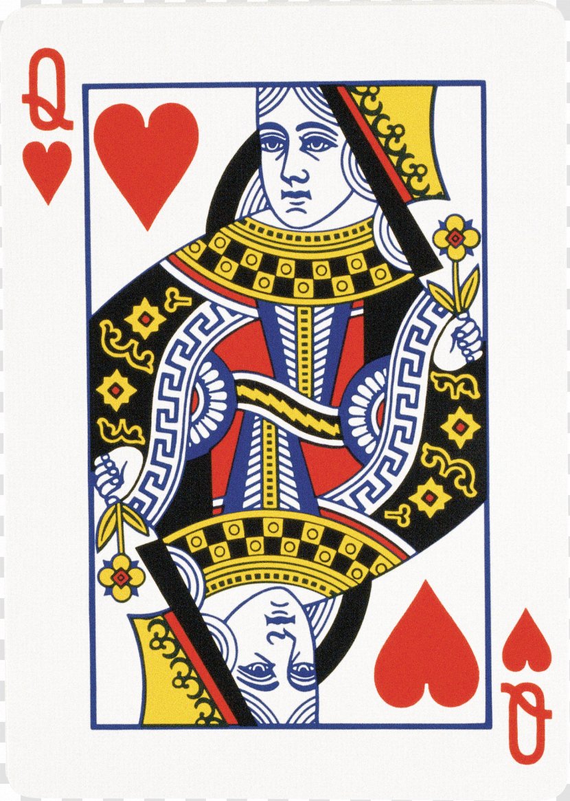Queen Of Hearts Playing Card King - Cartoon - Cards Transparent PNG