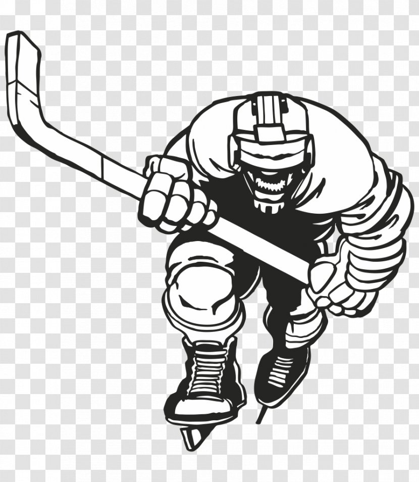 Ice Hockey Boston Bruins Drawing Illustration Clip Art - Logo - Vector Transparent PNG